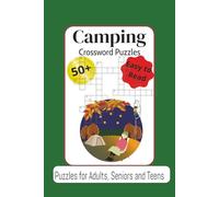 Camping Crossword Puzzles: Crossword Puzzles with Easy to Read Prnt about Camping, Wildlife, Outdoors and more | 6x9 inches, 120 pages | 50+ Puzzles ... Gift for Vacations, Holidays and Relaxation