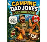 Camping Dad Jokes Coloring Book