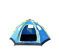 Camping Equipment 5-8 People Automatic Hexagonal Tent Rainproof Outdoor Camping Tent Single Layer Speed Opening Outdoor Play Tent