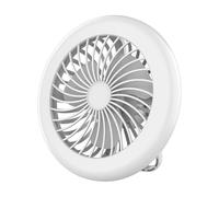 Camping Fan Light - Rechargeable ABS Hanging Tent Lantern | Portable Desk