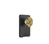 Camping Fire Pit Marshmallow Cast Iron Pattern PopSockets PopWallet per MagSafe