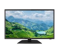 Camping First 22″ Smart TV V2 - Televisore 54,6 cm con triplo tuner, Android 11.0, WLAN/LAN, CI+, USB, Bluetooth, 12 Volt - Nero