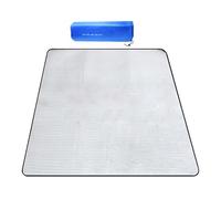 Camping Foil Mat, Waterproof Tent Footprint, Large Aluminum Picnic Blanket, Portable Outdoor Groundsheet, Durable Carpet for Travel Adventures, 78,74 x 78,74 pollici