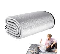 Camping Ground Mat, alluminio Foil Double-Sided Mat Pad, Insulating Picnic for Beach Hiking Enhanced Comfort