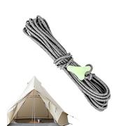 Camping Guide Rope - 0.2cm/0.08 Inches - Tent Guy Ropes With Pulley | For Canopy Shelter, Kite Surfing,Dinghy Sailing,Yachting Awning, Outdoor Hiking Camp,sailing, Dinghy Management