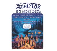 Camping in America: An Adult Coloring Book by ShariB Creatives