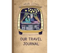 Camping Journal RV Travel Logbook, 120-Page Camping Log Book for Motorhomes Tracks Campground Information, Amenities, Ease of Access - Van Life and ... Must Have Accessories for RV Owners (6” x 9”)