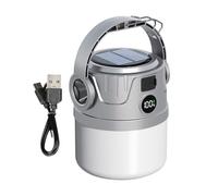 Camping Lantern - Camping Light | Luce solare LED ricaricabile, torcia impermeabile con display digitale per interruzioni di corrente, , garage, avventure all'aperto