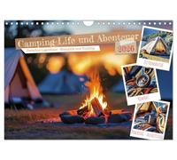 Camping-Life und Abenteuer (Wandkalender 2026 DIN A4 quer), CALVENDO Monatskalender: Raus aus dem Alltag, rein ins Abenteuer! Erlebe Camping wie nie ... Momente unter dem Sternenhimmel.