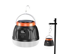 Camping Lights - 3 modalità Digital Display Lamp, portatile da esterno Camp Light | Bright Adjustable Illumination, Easy to Carry and Recharge, Ideal for Landscape Party Garden Pathway Driveway Yard