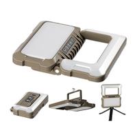 Camping Lights Rechargeable - 1000LM 5 Modes Foldable USB Portable Lamp - LED Lights | for Gym Mechanic Truck Garage Inspection Repair Fishing Welding Painting Detailing