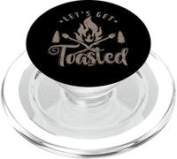Camping Marshmallow «Let`s get toasted» PopSockets PopGrip per MagSafe