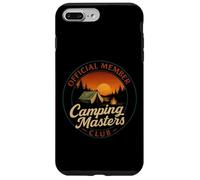 Camping Masters Club Official Vintage Funny for Men Camping Custodia per iPhone 7 Plus/8 Plus