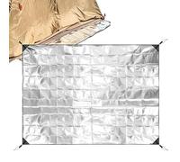 Camping Mat Foam, Foil Double-Sided Waterproof Thermal Insulating Sleep Pad