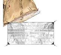 Camping Mat Foam, Foil Double-Sided Waterproof Thermal Insulating Sleep Pad