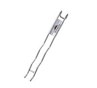 camping moon Griglia di sollevamento S200, in acciaio inox, anti-scottatura, 28 cm