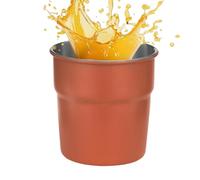 Camping Mug - Stackable Food Grade Stainless Steel Portable Cup | Durable Outdoor Coffee and Drinking Mug for Hot or Cold Beverages, Ideal for Travel, Hiking, Fishing, Camping, Home or Office Use