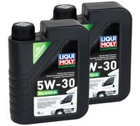Camping Olio di Ricarica 5W-30 21814 Liqui Moly 2 X 1 Litro per Opel Peugeot