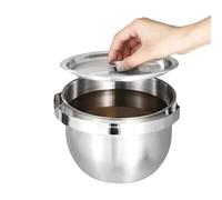 Camping Pot, Heavy-Duty Outdoor Camp Cookware with Lid and Foldable Handle, Multi-Purpose Kitchen Tableware for Cooking, Oil Storage, BBQ, Hunting, Fishing, Travel, Picnic, Home