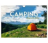 Camping - Raus in die Natur. (Wandkalender 2026 DIN A4 quer), CALVENDO Monatskalender: Ein Leben in Freiheit und Unabhängigkeit.