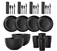 Camping Reliteware - Metallo Sostenibile, Set Di Posate, Utensili Per Pasti | Kit Riutilizzabile Da 3 Pezzi Coltello Da Forchetta Cucchiaio Con Busta, Utensili Compatti Per Campeggio Da Viaggio Per Es