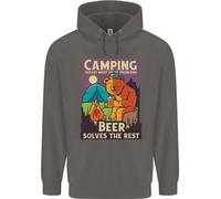 Camping Risolve La Maggior Parte Dei Miei Problemi Divertente Felpa Uomo