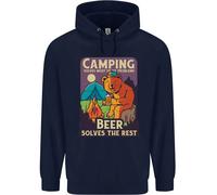 Camping Risolve La Maggior Parte Dei Miei Problemi Divertente Felpa Uomo