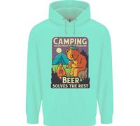 Camping Risolve La Maggior Parte Dei Miei Problemi Divertente Felpa Uomo