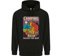 Camping Risolve La Maggior Parte Dei Miei Problemi Divertente Felpa Uomo