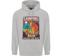 Camping Risolve La Maggior Parte Dei Miei Problemi Divertente Felpa Uomo