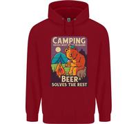 Camping Risolve La Maggior Parte Dei Miei Problemi Divertente Felpa Uomo