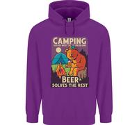 Camping Risolve La Maggior Parte Dei Miei Problemi Divertente Felpa Uomo