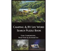 Camping & RV Life Word Search Puzzle Book: Gear, Campgrounds, Road Food & Outdoor Fun