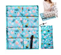Camping Seat Pad - Foldable Waterproof Sit Pad, Lightweight Insulated Sponge Mat with Storage Bag, Portable for Backpacking Fishing Hiking Beach Park and Outdoor Adventures, 13.39 x 17.32 x 0.39 Inch