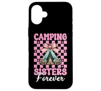Camping Sisters Forever - Tenda da campeggio per ragazza Custodia per iPhone 16 Plus