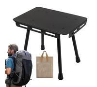 Camping Stool, Multifunctional Camping Chair, 12.01x8.46x10.24 Inches Portable & Lightweight, Compact Seating Chair, Gardening, Beach, Hiking, Outdoor Barbecues, and Tailgating