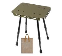 Camping Stool, Multifunctional Camping Chair, 12.01x8.46x10.24 Inches Portable & Lightweight, Compact Seating Chair, Gardening, Beach, Hiking, Outdoor Barbecues, and Tailgating