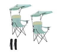 camping stool, Sedia da campeggio con braccioli da soffitto, forte protezione dal carico, confortevole, design semplice ed elegante, curva del corpo vicina,For Patio Lawn(Blue 2P)