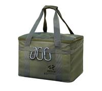 Camping Storage Organizer - 42L Camp Kitchen Box,Heavy Duty Foldable Container Reusable With Handles 18.9x12.99x10.63 IncWaterproof For Dorm Packing Moving Grocery Laundry Travel Kitchen Gym Shopping