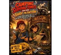 Camping Survival Comics for Kids: Bandit the Raccoon: Outdoor Adventure Comic|Campfire Safety, Nature Education, and Leave No Trace for Ages 8 -12