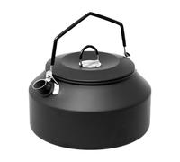 Camping Tea Kettle - Kit di disordine da cucina all'aperto | 1,35 l lega di alluminio per esterni riscaldamento rapido tè tè, caffè bollitore da tè salva spazio, zuppa, bollitore da tè Unive