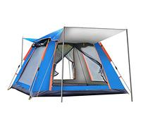 Camping Tent,Fully Automatic Outdoor Camping Thicken Fast Open Portable Sandy Beach Picnic Camping Sun Protection Windproof Tent, for 3-5 Person