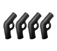 Camping Tent Pole Connectors - 0.75in Precise Curved Frame Support Adapter