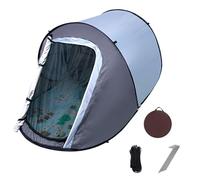 Camping Tent, Quick-Deploy Shelter, Instant Setup Design, Portable 1-2 Person Capacity, Lightweight Outdoor Canopy, Ideal for Family Beach Trips, Lawn Relaxation, Hiking Adventures