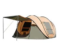 Camping Tents 2-5 Person Automatic Throwing 1 Sec Pop-up Outdoor Hiking Beach Tent Sunscreen Family Teepee