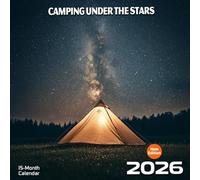 Camping Under the Stars 2026 Calendar: A peaceful journey through open skies and quiet firesides
