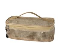 Camping Utensil Organizer, Portable Kitchen Pouch, 11.42x5.12x3.54 Inches Large Capacity, Mesh Storage Bag for Picnic, Barbecue, Traveling, Adventure, Vacation, Beach, Climbing