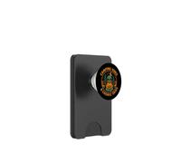 Camping Vibes Cosmic Skies, divertente disegno alieno a forma di foresta di caffè PopSockets PopWallet per MagSafe