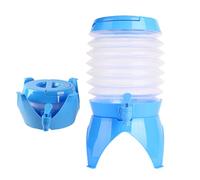 Camping Water Container | 14.57In 5.5L Folding Outdoor Drink Dispenser with Tap Large Capacity PP Beverage Bottle | Travelling Camping Picnic