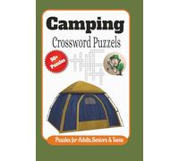 Camping Word Search: 50+ Puzzles {6x9 inches, 110 pages} for Adults and Seniors - Featuring Camp Life, Wildlife, Hiking, Campfire ... Gift for Outdoor Lovers and Relaxing Downtime